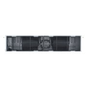 LG Εσωτερική μονάδα αεραγωγών 42.000 ΒTU/h, Αριστερή πλαϊνή όψη της επιτοίχιας μονάδας LG με την περσίδα ανοικτή, UM42F, thumbnail 4