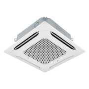 LG Ceiling Cassette, 4 Way, Indoor Unit, 36k Btu, Δεξιά προοπτική όψη του LG 4 Way Cassette οροφής, CT12F, thumbnail 1