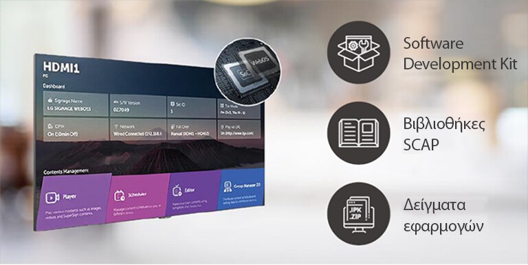 Η πλατφόρμα webOS διευκολύνει τη διευθέτηση πλήθους εργασιών που μπορούν να εκτελούνται ταυτόχρονα.