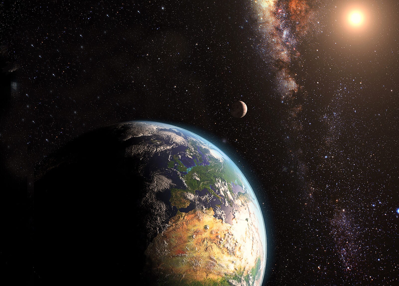 Αληθινό μαύρο, απεριόριστο σκοτεινό φόντο.