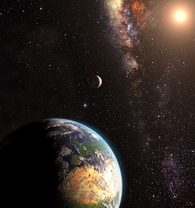 Αληθινό μαύρο, απεριόριστο σκοτεινό φόντο.