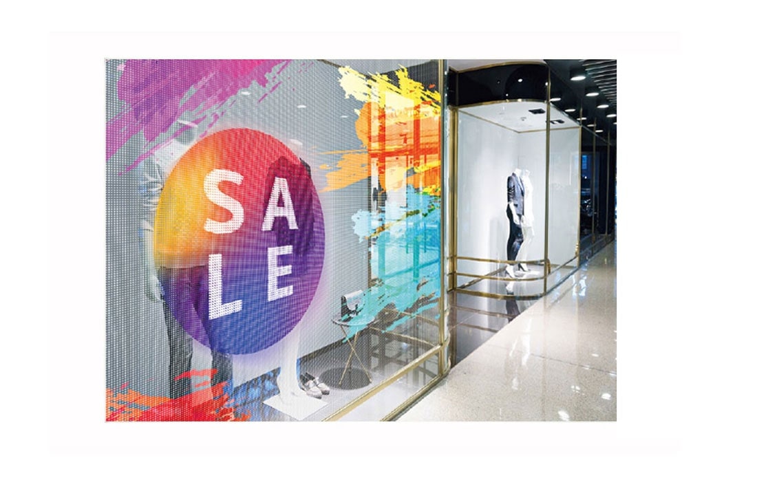 LG Έγχρωμη διαφανής μεμβράνη LED, LAT240DT1