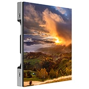 LG GSCC Essential Series, αριστερή πλαϊνή όψη σε γωνία 30 μοιρών με εικόνα οθόνης, GSCC066-GN, thumbnail 2