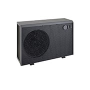 LG R32 Monobloc S II, 1Ø, 5kW, Αντλίες θερμότητας αέρα-νερού LG HM051MRS UA40, με ετικέτα διαστάσεων, μαύρη εξωτερική μονάδα με γκρίζα κυματιστή γρίλια., HM051MRS UA40, thumbnail 12