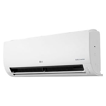 LG Wall Mounted, Indoor Unit, 30k Btu	, Δεξιά πλαϊνή όψη της επιτοίχιας μονάδας LG με την περσίδα ανοικτή, PM07SK, thumbnail 6