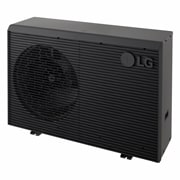LG R290 Monobloc S, 1Ø, 5kW, Δεξιά προοπτική όψη της εξωτερικής μονάδας LG R290 Monobloc S, HM051HFS.UA41, thumbnail 7