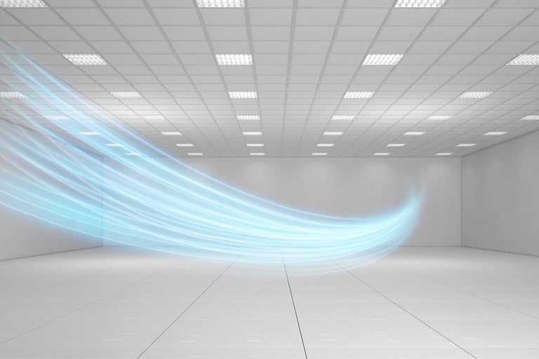 Ο αέρας καλύπτει μια ευρύτερη περιοχή.