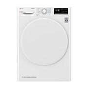LG Στεγνωτήριο 8kg Υβριδικό με Aντλία θερμότητας, Front image, RH80V3AV0N, thumbnail 1