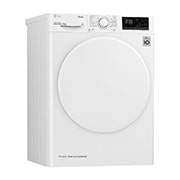LG Στεγνωτήριο 8kg Υβριδικό με Aντλία θερμότητας, Front side image, RH80V3AV0N, thumbnail 8