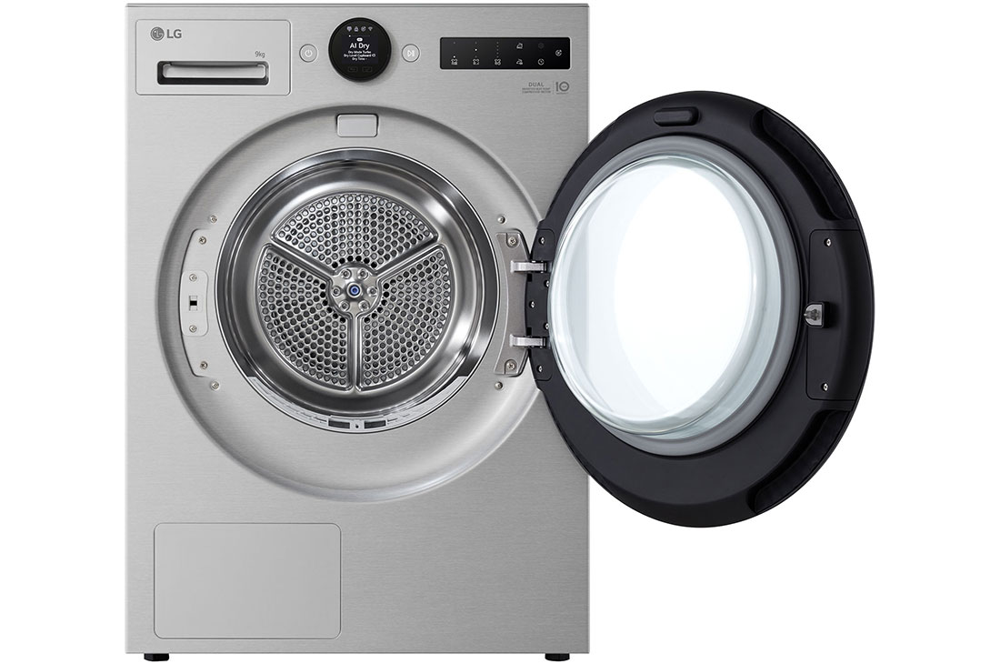 LG Στεγνωτήριο LG AI DUAL Inverter με AI Dry™, Εμπρός ανοικτό, RHX7009TSB, thumbnail 2