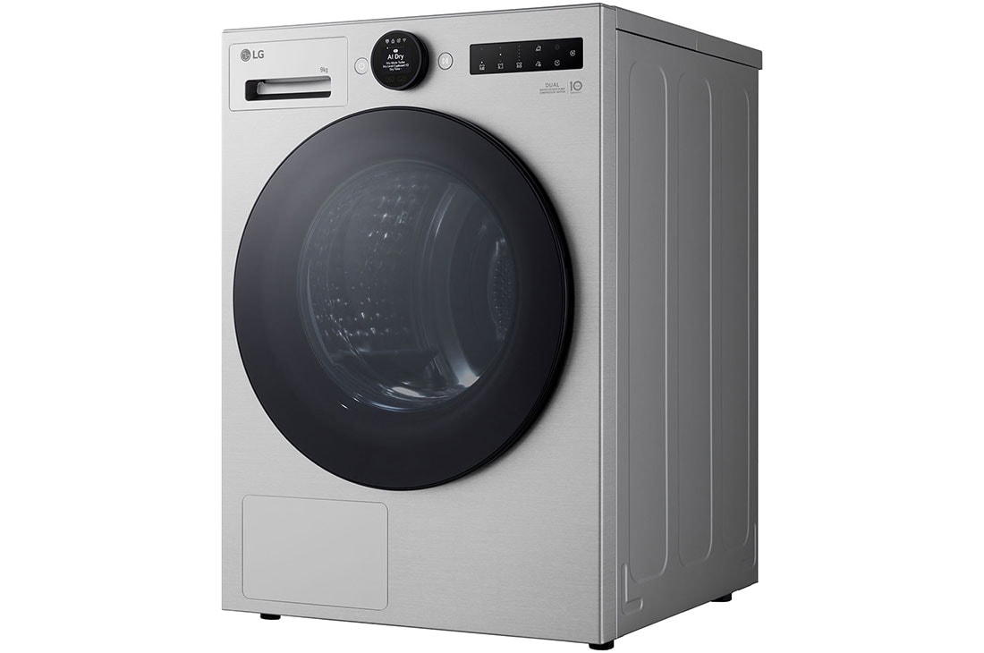 LG Στεγνωτήριο LG AI DUAL Inverter με AI Dry™, Λεπτομέρεια τυμπάνου, RHX7009TSB, thumbnail 8