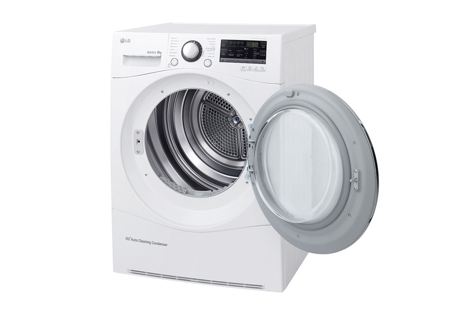 LG Στεγνωτήριο Ρούχων 8 kg με Αντλία Θερμότητας, RC8055AH2M, thumbnail 9