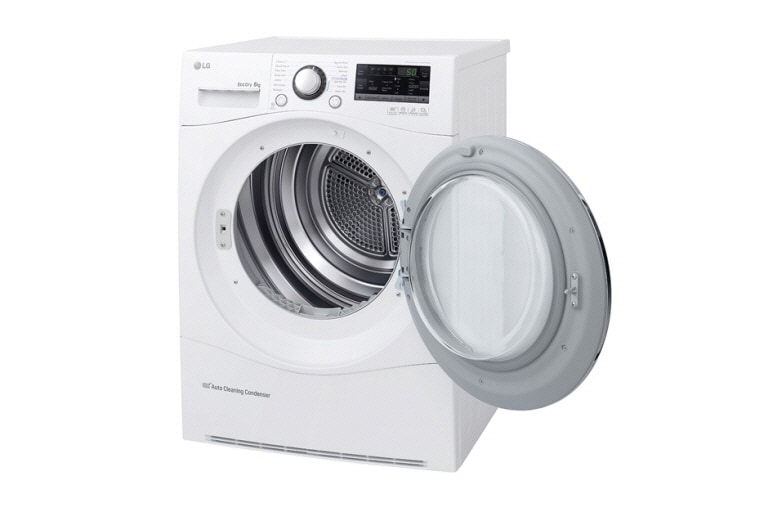 LG Στεγνωτήριο Ρούχων 8 kg με Αντλία Θερμότητας, RC8055AH2M, thumbnail 9