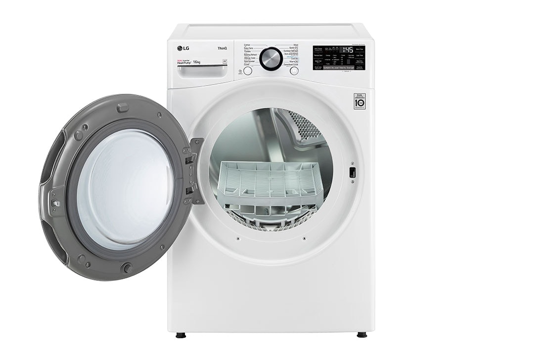 LG Στεγνωτήριο 16kg Υβριδικό με Aντλία θερμότητας, RH16U8AVCW, RH16U8AVCW, thumbnail 4