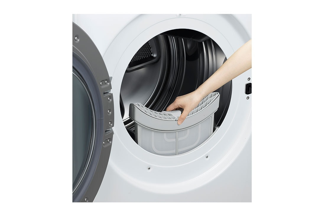 LG Στεγνωτήριο 16kg Υβριδικό με Aντλία θερμότητας, RH16U8AVCW, RH16U8AVCW, thumbnail 5