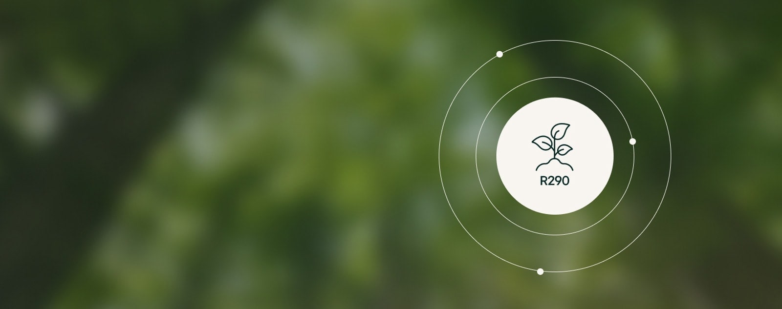 Αυτό το στεγνωτήριο χρησιμοποιεί ψυκτικό μέσο R290, το οποίο έχει μικρότερη επίδραση από το R134a.