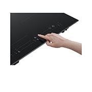 LG Εντοιχιζόμενη Επαγωγική Εστία 60cm, 4 Εστίες με 1 ευέλικτη ζώνη, Οθόνη αφής, Control panel, CBIZ2435B, thumbnail 6