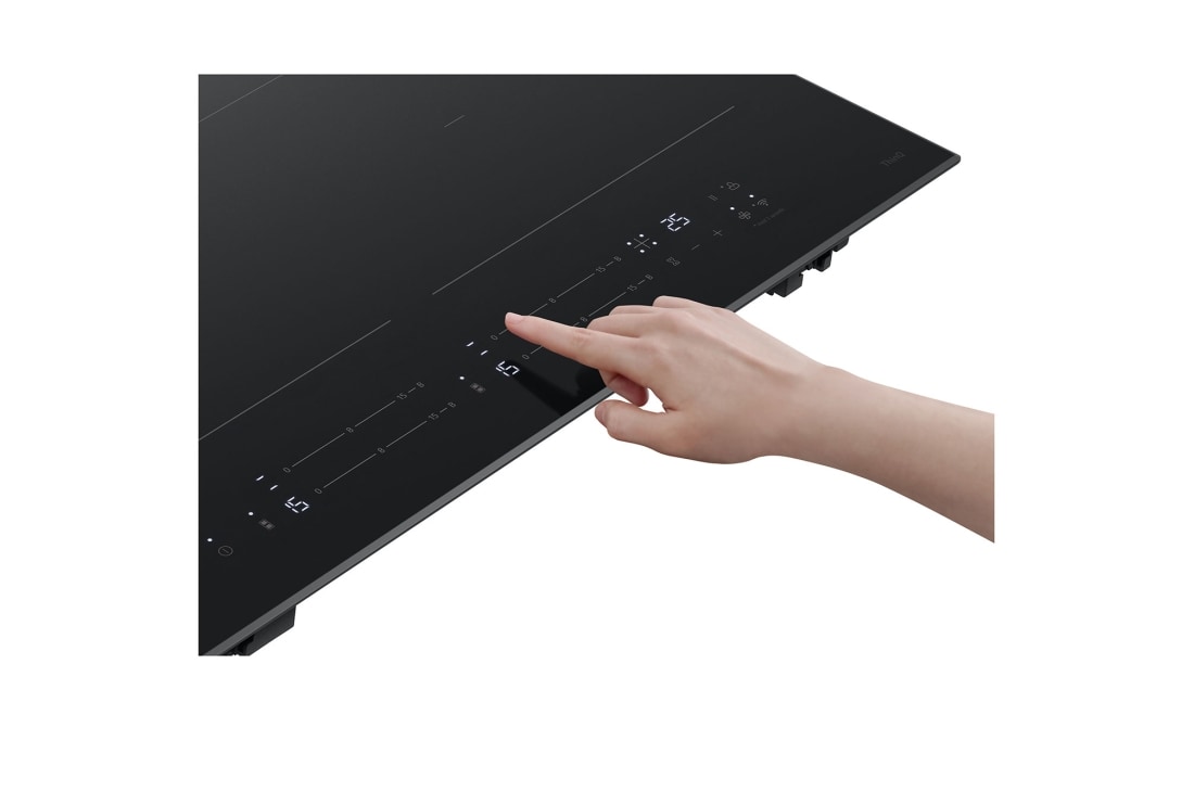 LG Εντοιχιζόμενη Επαγωγική Εστία 60cm, 4 Εστίες με 2 ευέλικτες ζώνες, Οθόνη αφής, CBIZ2437B, thumbnail 7