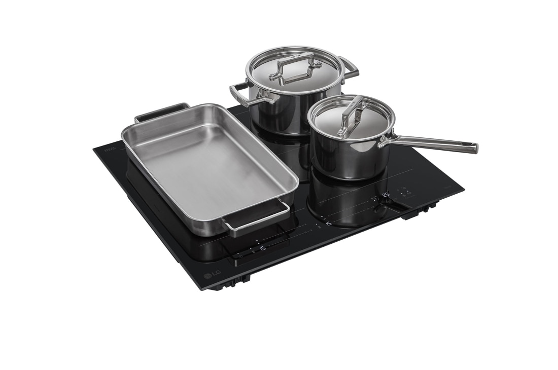 LG Εντοιχιζόμενη Επαγωγική Εστία 60cm, 4 Εστίες με 2 ευέλικτες ζώνες, Οθόνη αφής, CBIZ2437B, thumbnail 10