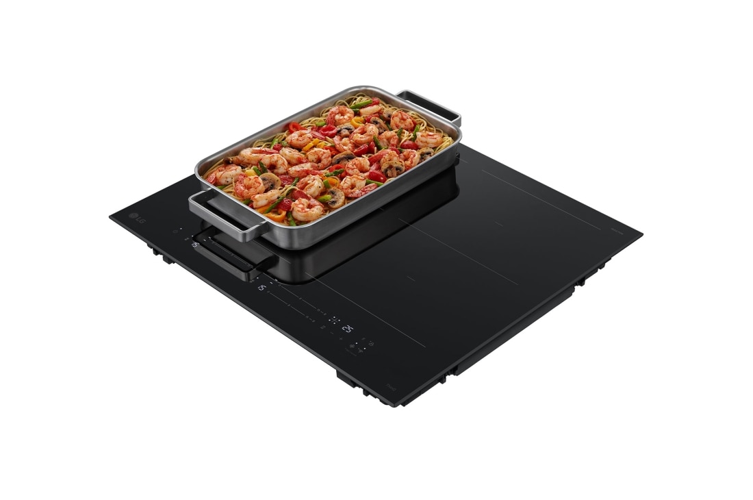 LG Εντοιχιζόμενη Επαγωγική Εστία 60cm, 4 Εστίες με 2 ευέλικτες ζώνες, Οθόνη αφής, CBIZ2437B, thumbnail 11