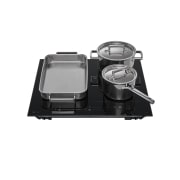 LG Εντοιχιζόμενη Επαγωγική Εστία 60cm, 4 Εστίες με 2 ευέλικτες ζώνες, Οθόνη αφής, CBIZ2437B, thumbnail 6