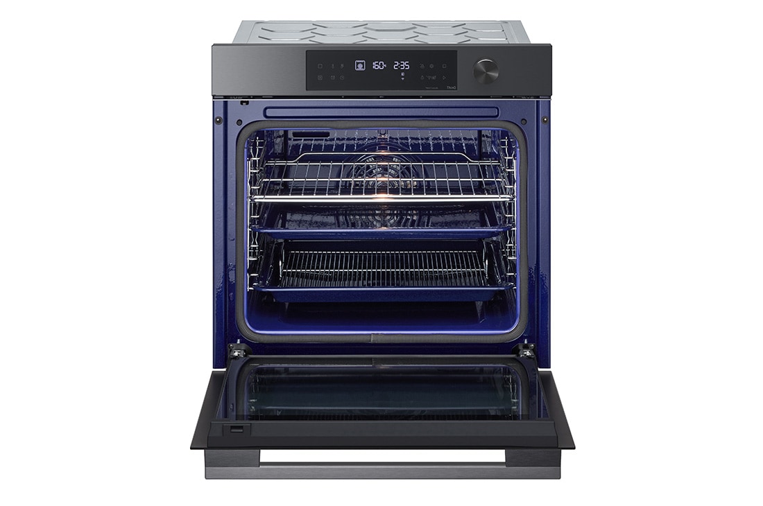 LG Εντοιχιζόμενος Φούρνος InstaView™ 76L,  Α+, Air Fry, Πυρόλυση, Δεξιά πλαϊνή όψη (ανοικτή), WS7D7631WB, thumbnail 4