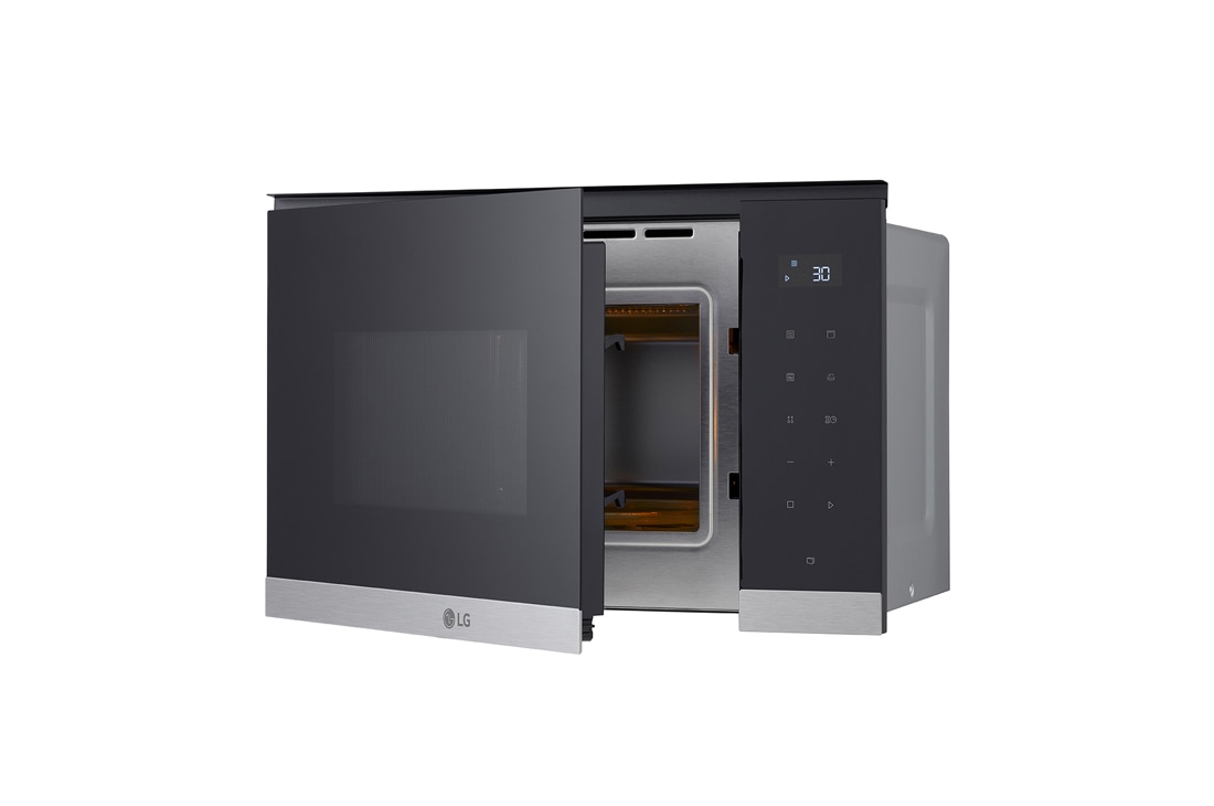 LG Εντοιχιζόμενος Φούρνος Μικροκυμάτων, 25L, Γκριλ, Οθόνη αφής, Top_Perspective, MG7Z2593D, thumbnail 6