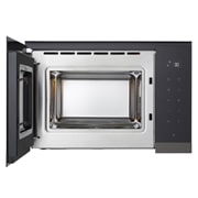 LG Εντοιχιζόμενος Φούρνος Μικροκυμάτων, 25L, Γκριλ, Οθόνη αφής, Front_Open, MG7Z2593B, thumbnail 2