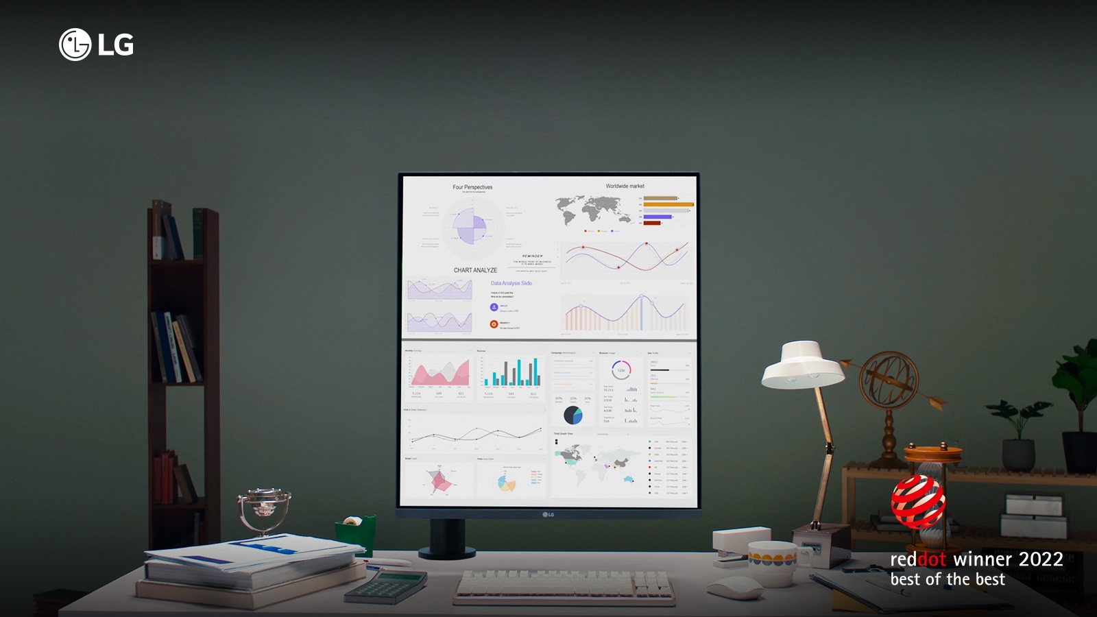LG Monitor Ergo designed around you