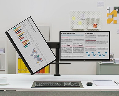 Η διπλή βάση Ergo παρέχει διάφορες λειτουργίες.