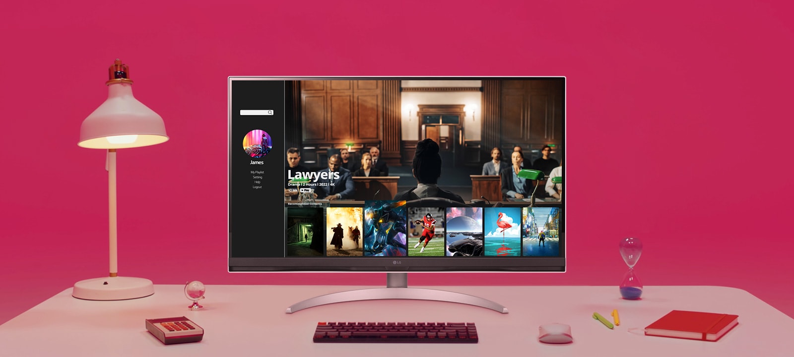 LG MyView Smart Monitor.