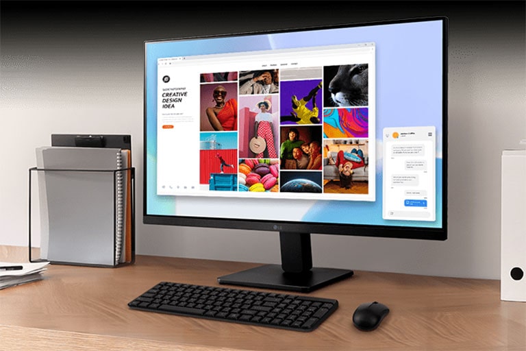 Οθόνη 23,8" IPS Full HD.