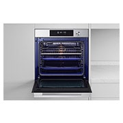 LG Εντοιχιζόμενος Φούρνος InstaView™ 76L,  Α+, Air Fry, Πυρόλυση, Μπροστινή όψη (ανοικτή), WSED7612S, thumbnail 2