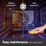 LG Εντοιχιζόμενος Φούρνος InstaView™ 76L,  Α+, Air Fry, Πυρόλυση, Δεξιά πλαϊνή όψη (ανοικτή), WSED7612S, thumbnail 4