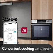 LG Εντοιχιζόμενος Φούρνος InstaView™ 76L,  Α+, Air Fry, Πυρόλυση, Δεξιά πλαϊνή όψη (ανοικτή), WSED7612S, thumbnail 5