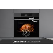 LG Εντοιχιζόμενος Φούρνος InstaView™ 76L, Α++, Air Fry, Steam Assist, Πυρόλυση, WSED7665B, thumbnail 3