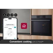 LG Εντοιχιζόμενος Φούρνος InstaView™ 76L, Α++, Air Fry, Steam Assist, Πυρόλυση, WSED7665B, thumbnail 5