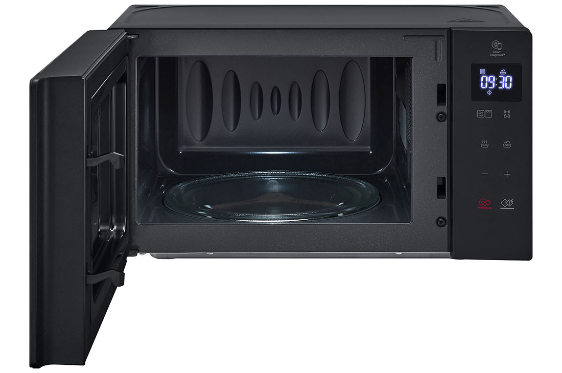 LG Ελεύθερος φούρνος μικροκυμάτων, NeoChef™ Slim, 20L, Γκριλ, Οθόνη αφής, Μπροστινή ανοιχτή όψη φούρνου μικροκυμάτων, MH6032GAS, thumbnail 2