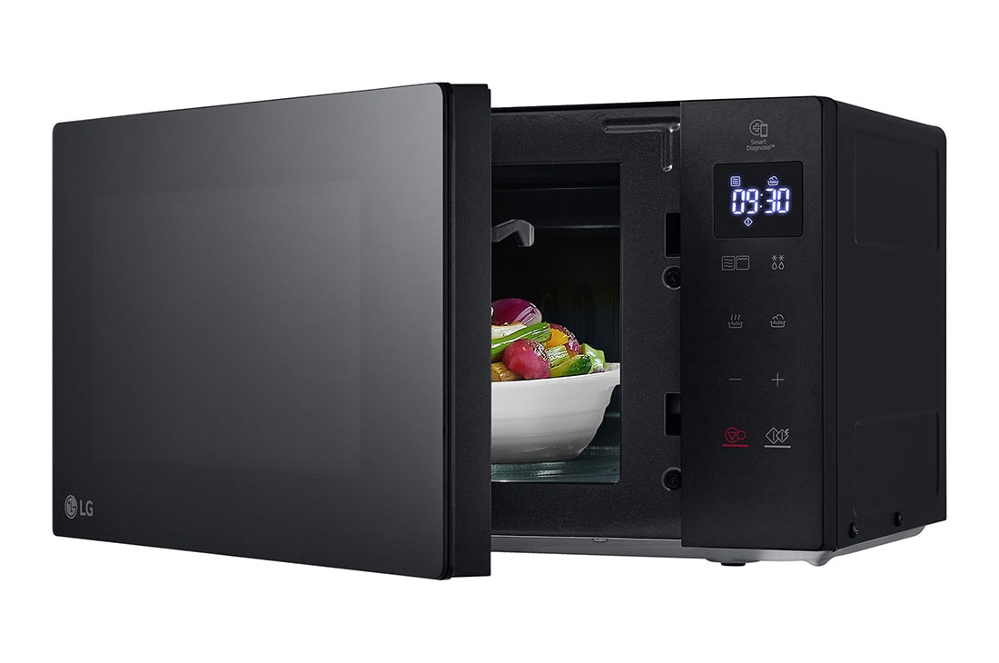 LG Ελεύθερος φούρνος μικροκυμάτων, NeoChef™ Slim, 20L, Γκριλ, Οθόνη αφής, Δεξιά όψη του φούρνου μικροκυμάτων, MH6032GAS, thumbnail 10