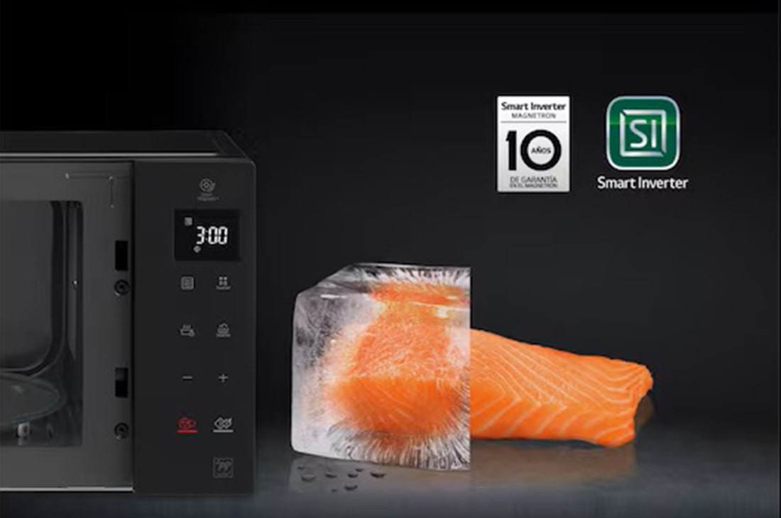 LG Ελεύθερος φούρνος μικροκυμάτων, NeoChef™ Slim, 25L, Γκριλ, Οθόνη αφής, 10 years, MH6535GIB, thumbnail 9