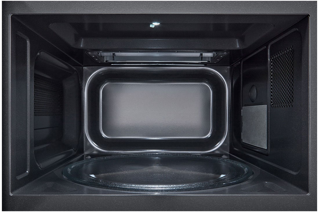 LG Ελεύθερος φούρνος μικροκυμάτων, NeoChef™ Slim, 30L, Γκριλ, Οθόνη αφής, Right side open with food, MH7032JAS, thumbnail 6