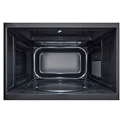 LG Ελεύθερος φούρνος μικροκυμάτων, NeoChef™ Slim, 30L, Γκριλ, Οθόνη αφής, Right side open with food, MH7032JAS, thumbnail 6