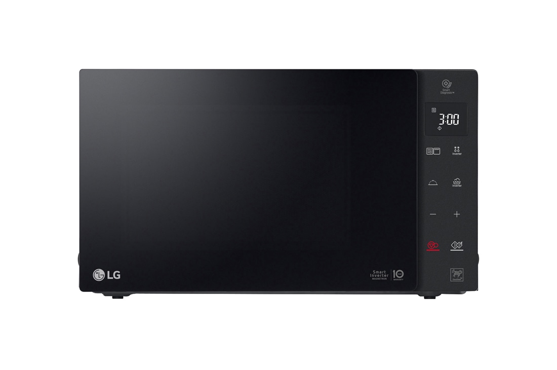 LG Ελεύθερος φούρνος μικροκυμάτων, NeoChef™ Slim, 25L, Γκριλ, Οθόνη αφής, front view, MH6535GDS