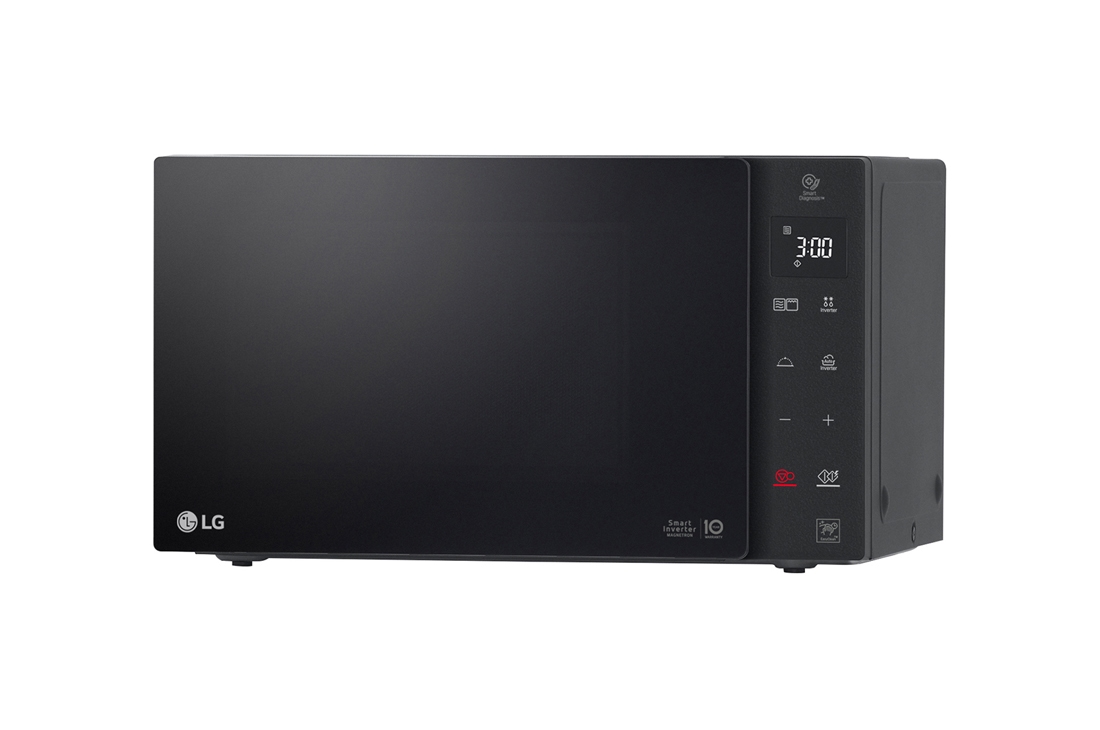 LG Ελεύθερος φούρνος μικροκυμάτων, NeoChef™ Slim, 25L, Γκριλ, Οθόνη αφής, right view, MH6535GDS, thumbnail 2