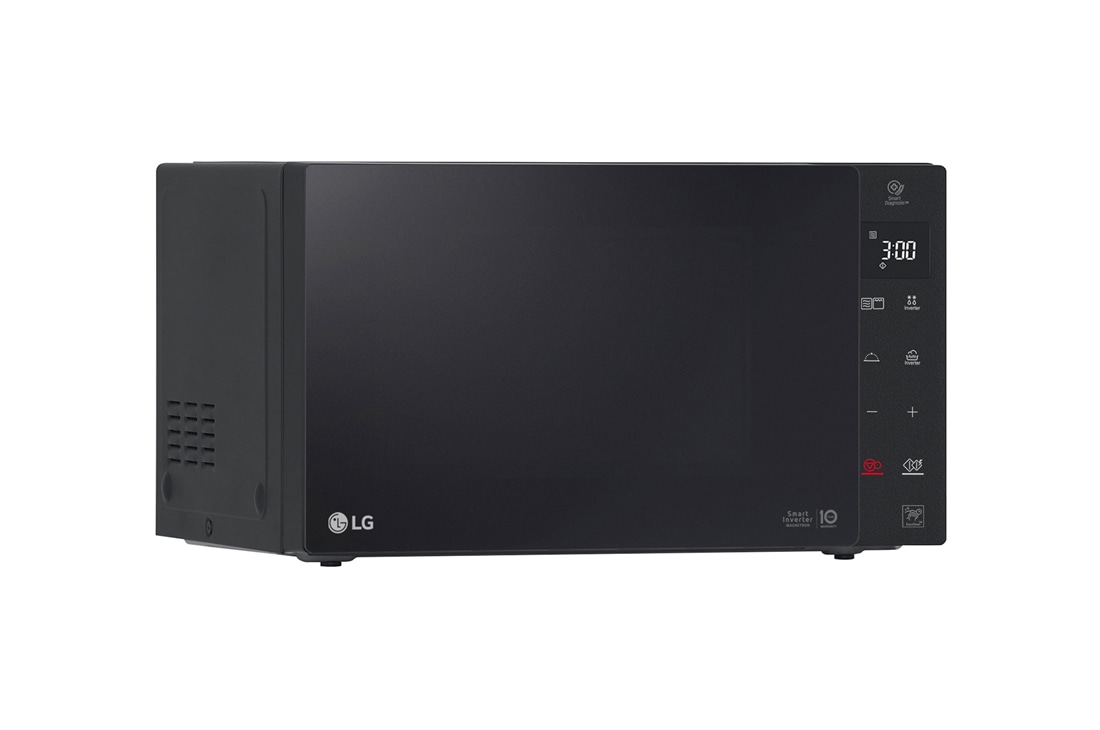 LG Ελεύθερος φούρνος μικροκυμάτων, NeoChef™ Slim, 25L, Γκριλ, Οθόνη αφής, left view, MH6535GDS, thumbnail 9