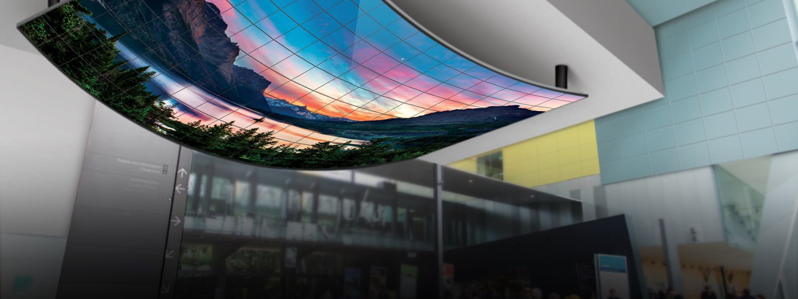 Flexible Open Frame OLED Signage