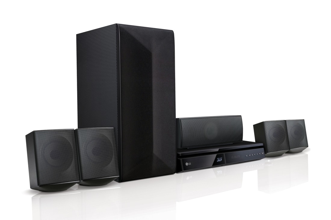 LG Σύστημα Home Theater 3D Blu-ray™ / DVD / Ήχο 5.1 Καναλιών 1000W, LHB625M