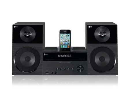 LG XBOOM Ηχοσύστημα CD με Βάση για iPhone 60W, CM2520