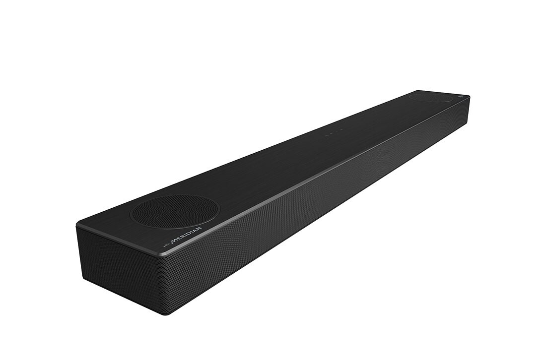 LG Sound Bar SN7CY AI Sound Pro Dolby Vision & Dolby Atmos, diagonal view with the left side forward, SN7CY, thumbnail 6