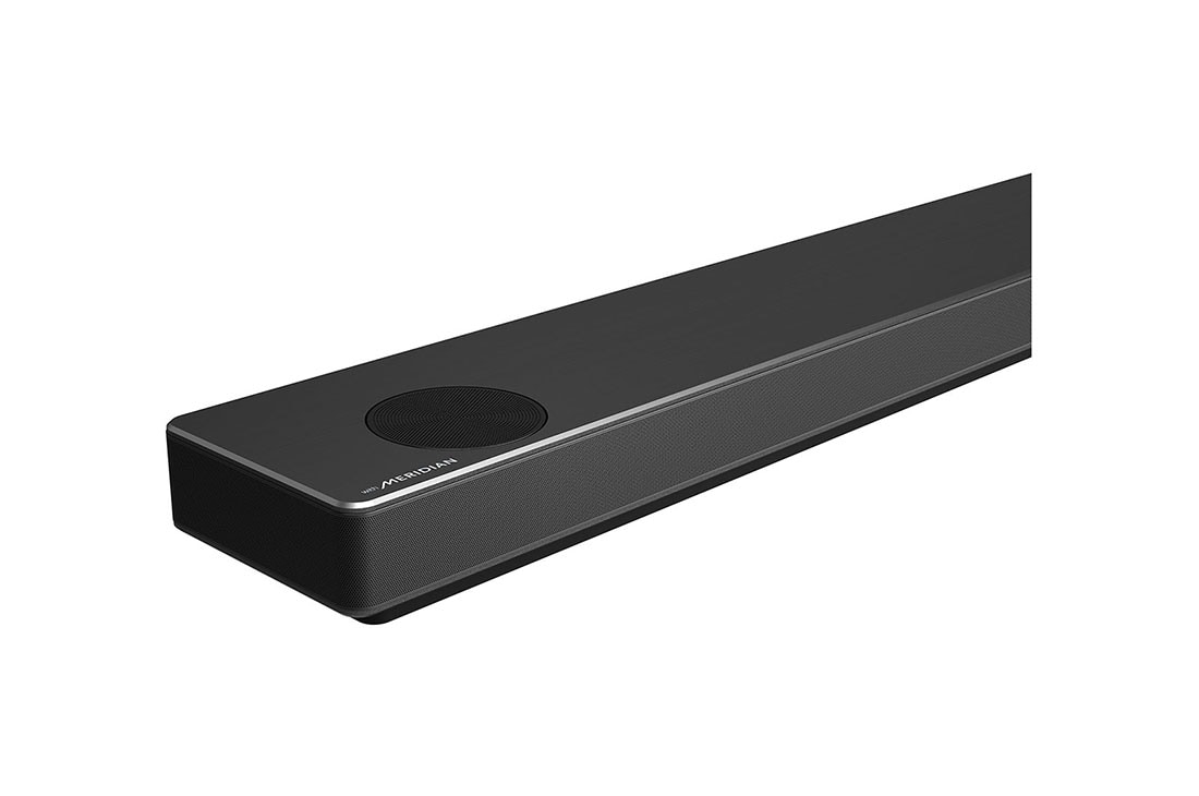 LG Sound Bar SN11R Dolby Atmos MERIDIAN AI Sound Pro , κοντινή προβολή αριστερής πλευράς, SN11R, thumbnail 8